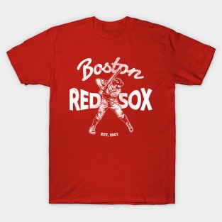 bos ton red sox - white vintage T-Shirt